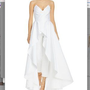 Jay Godfrey Convertible Gown, White Party, Rehearsal, Wedding, Bridal NWT, $700